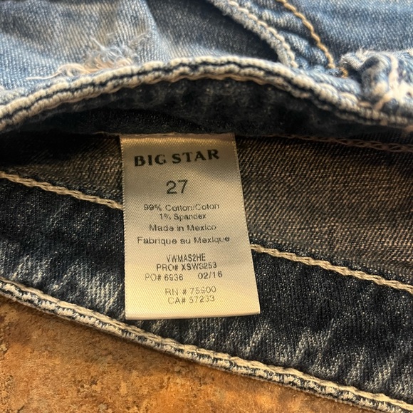 Big Star Maddie Jean Shorts‎ Size 27 - Picture 7 of 9